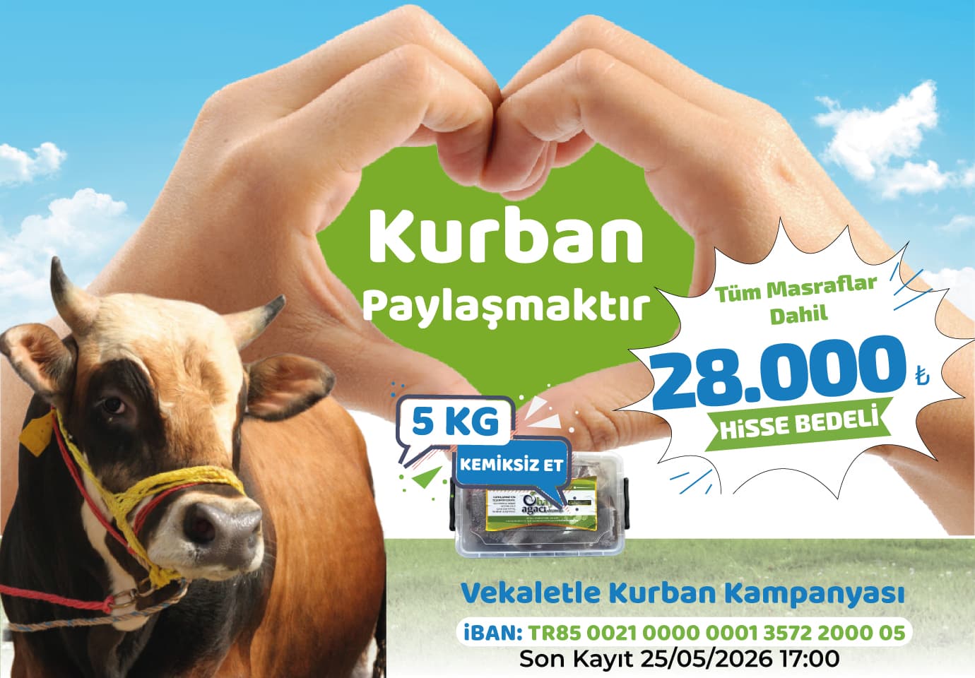 Vekaletle Kurban Bağışı