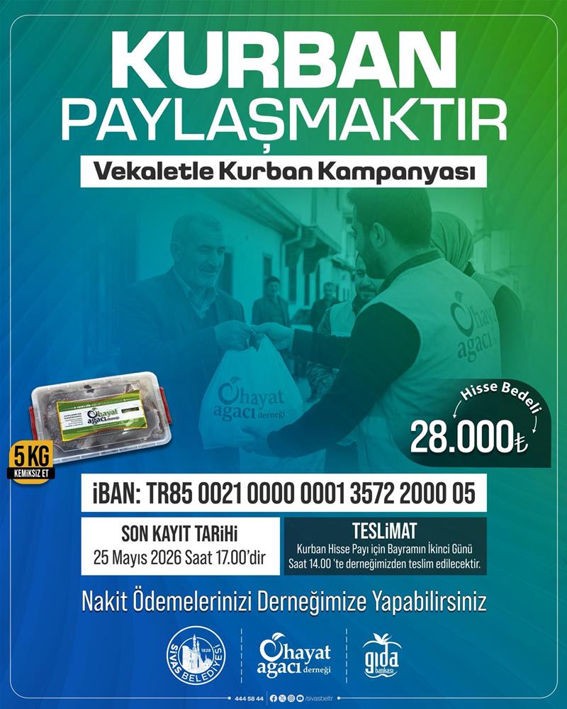 VEKALETLE KURBAN KAMPANYASI